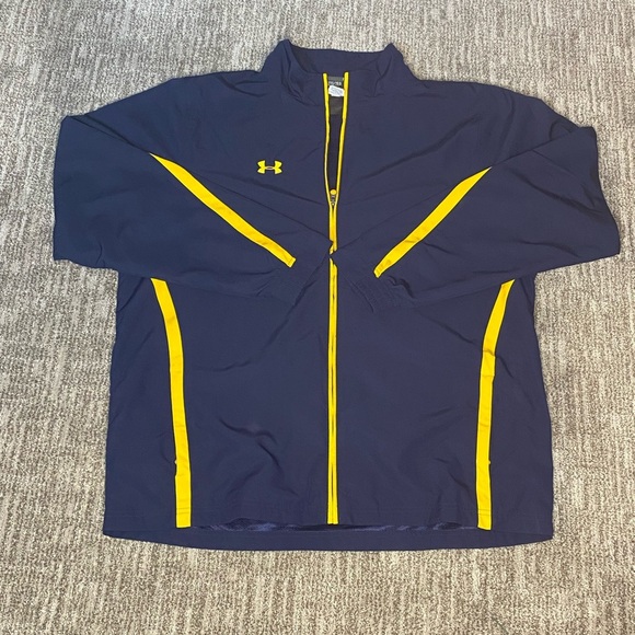 Men’s Under Armour Loose Gear Essentials Woven Track Jacket - Picture 1 of 3